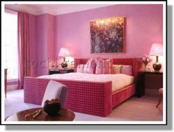 Дизайн интерьера спальни "Роза"
